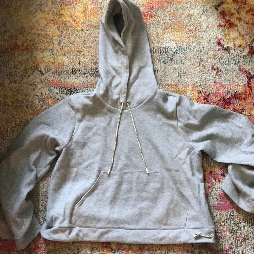 Cropped hoodie